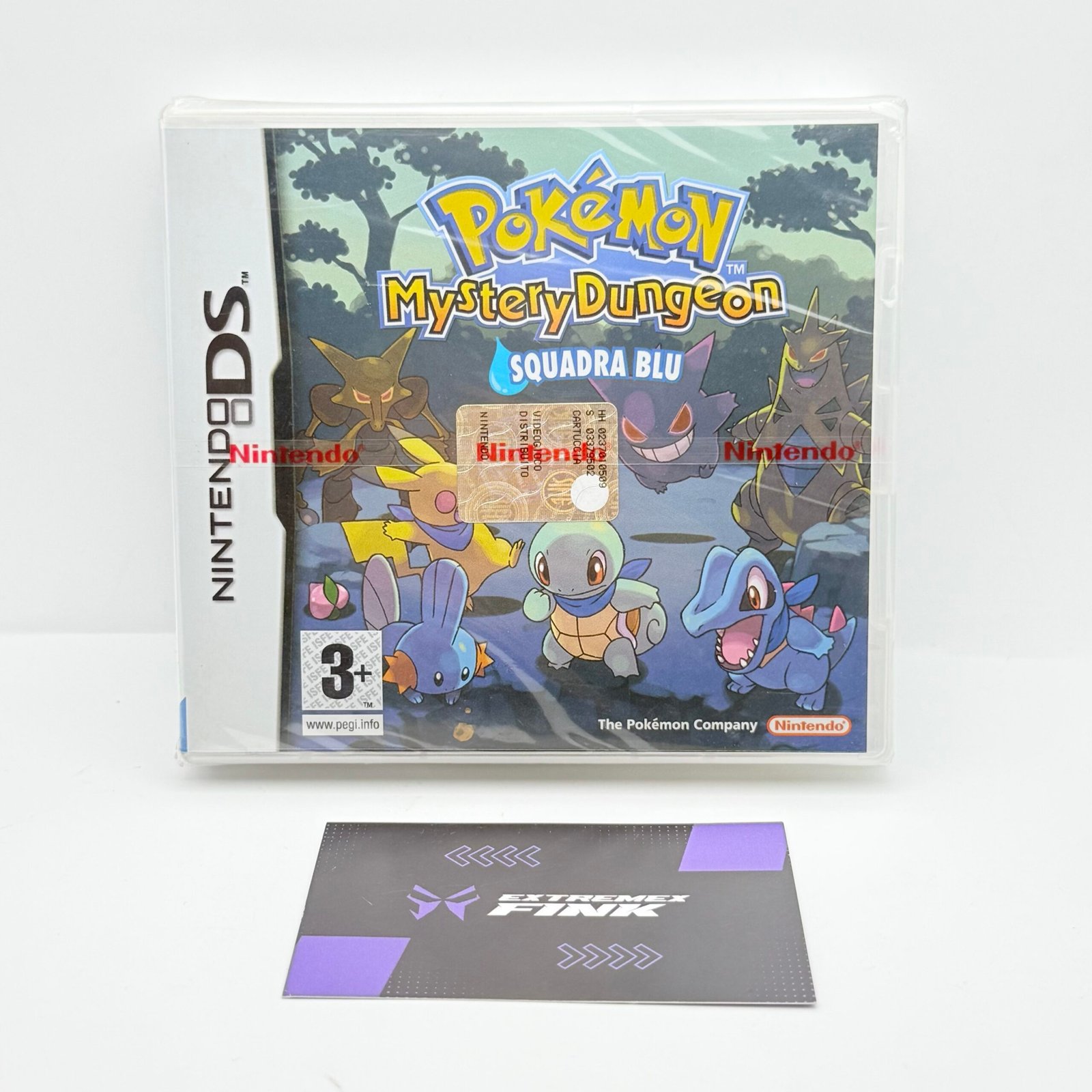 POKÉMON MYSTERY DUNGEON SQUADRA BLU ITA - SELAED - NUOVO - MAI APERTO -RED STRIP