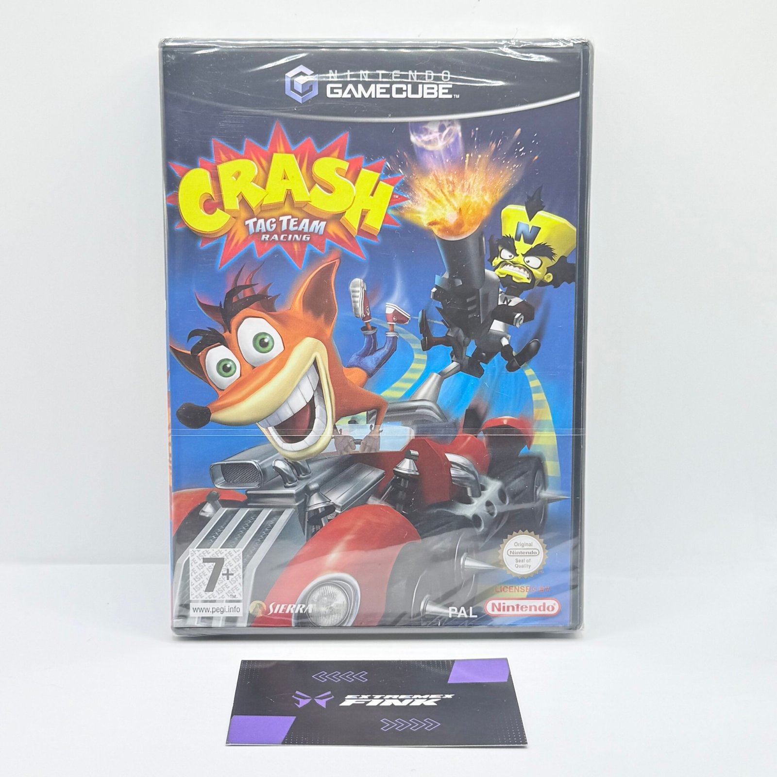 CRASH TAG TEAM RACING PAL EUR - SEALED - NUOVO - PER NINTENDO GAMECUBE
