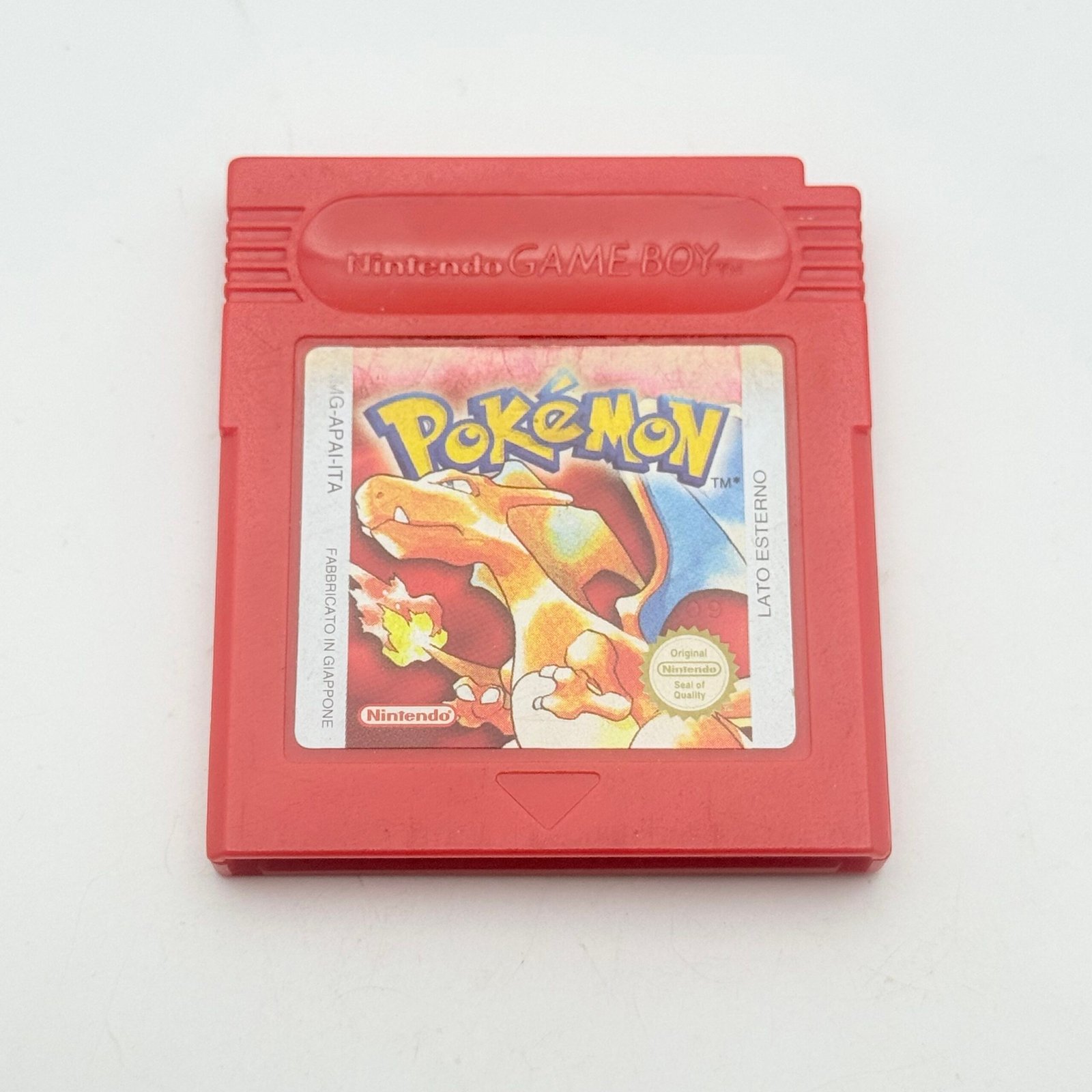 POKÉMON ROSSO GAME BOY - ORIGINALE ITA - BATTERIA ORIGINALE OK - ADESIVO BUONO