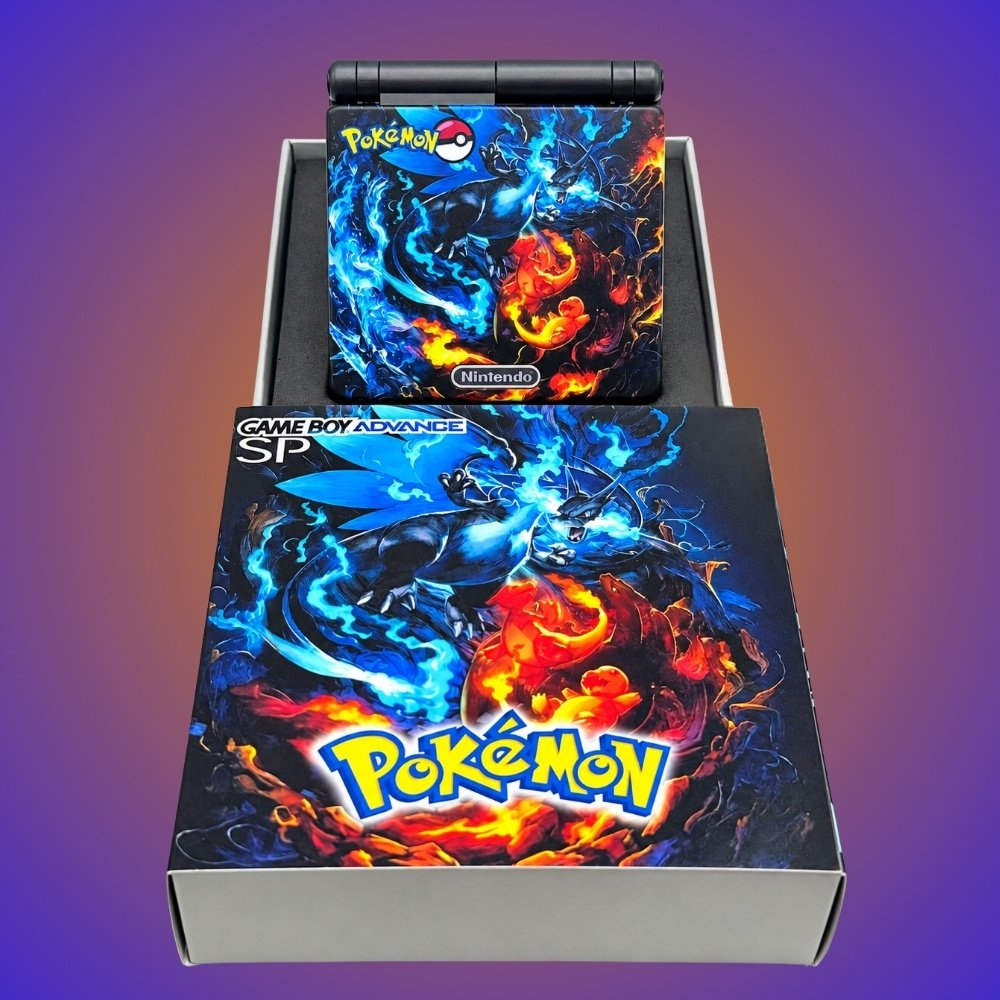 gameboy_advance_SP_charmander_charmaleon_charizard