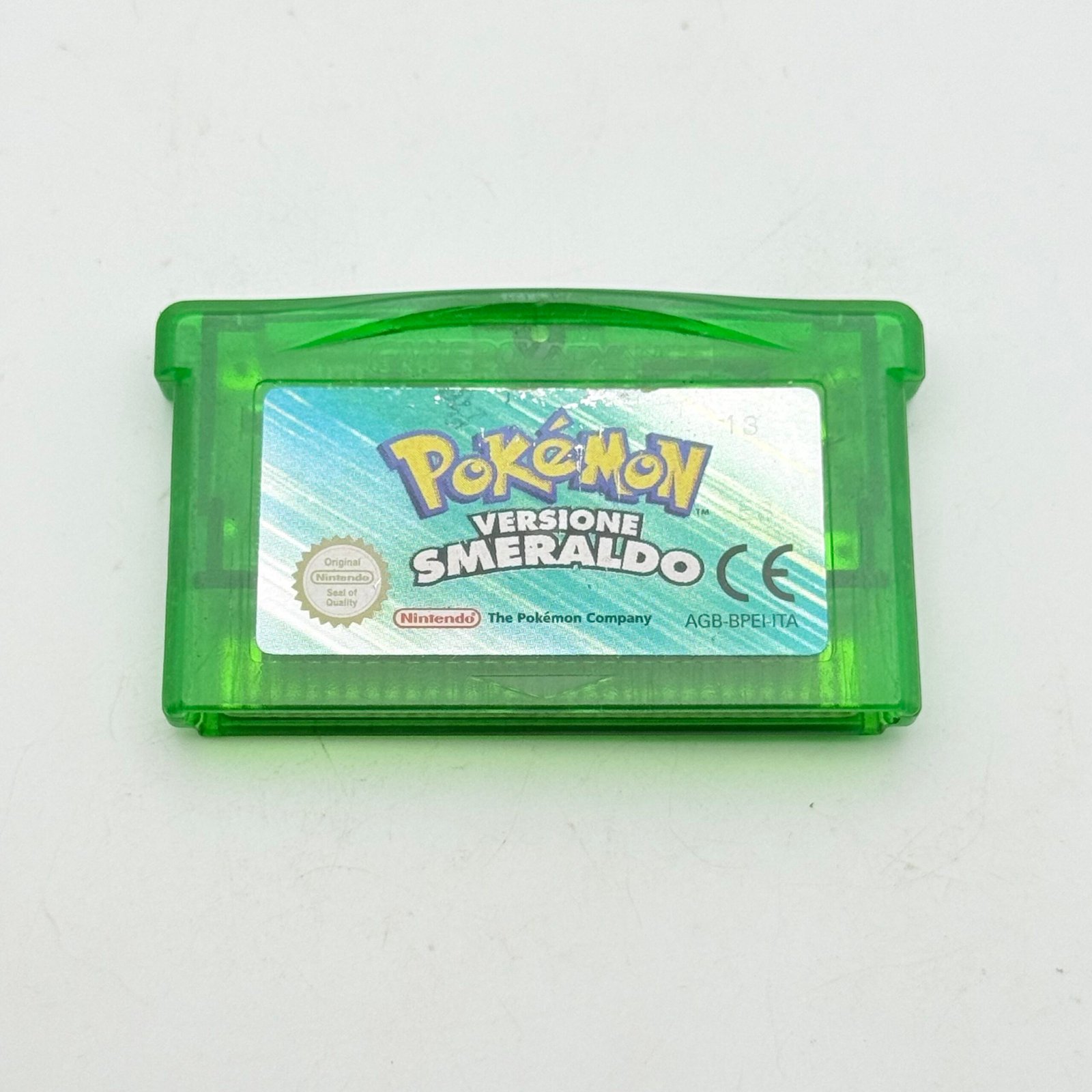 POKÉMON SMERALDO - 100% ORIGINALE E ITALIANO - BATTERIA NUOVA - ADESIVO BUONO +