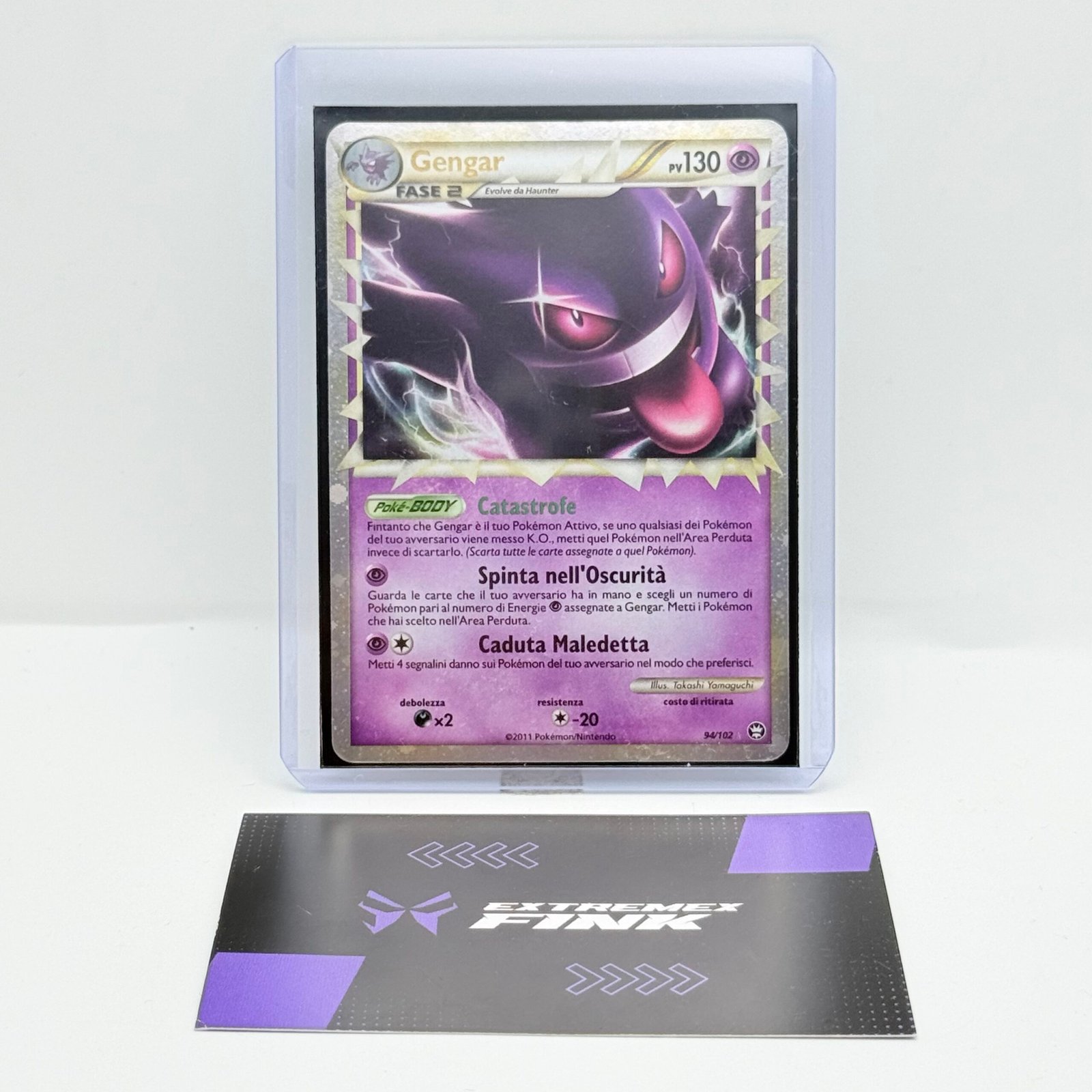 CARTA POKEMON GENGAR PRIME 94/102 BATTAGLIE TRIONFALI ITA - LIGHT PLAYED/GOOD
