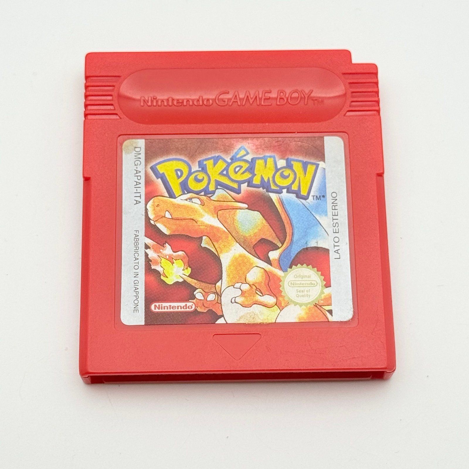 POKÉMON ROSSO GAME BOY - ORIGINALE ITA - BATTERIA ORIGINALE OK- ADESIVO OTTIMO