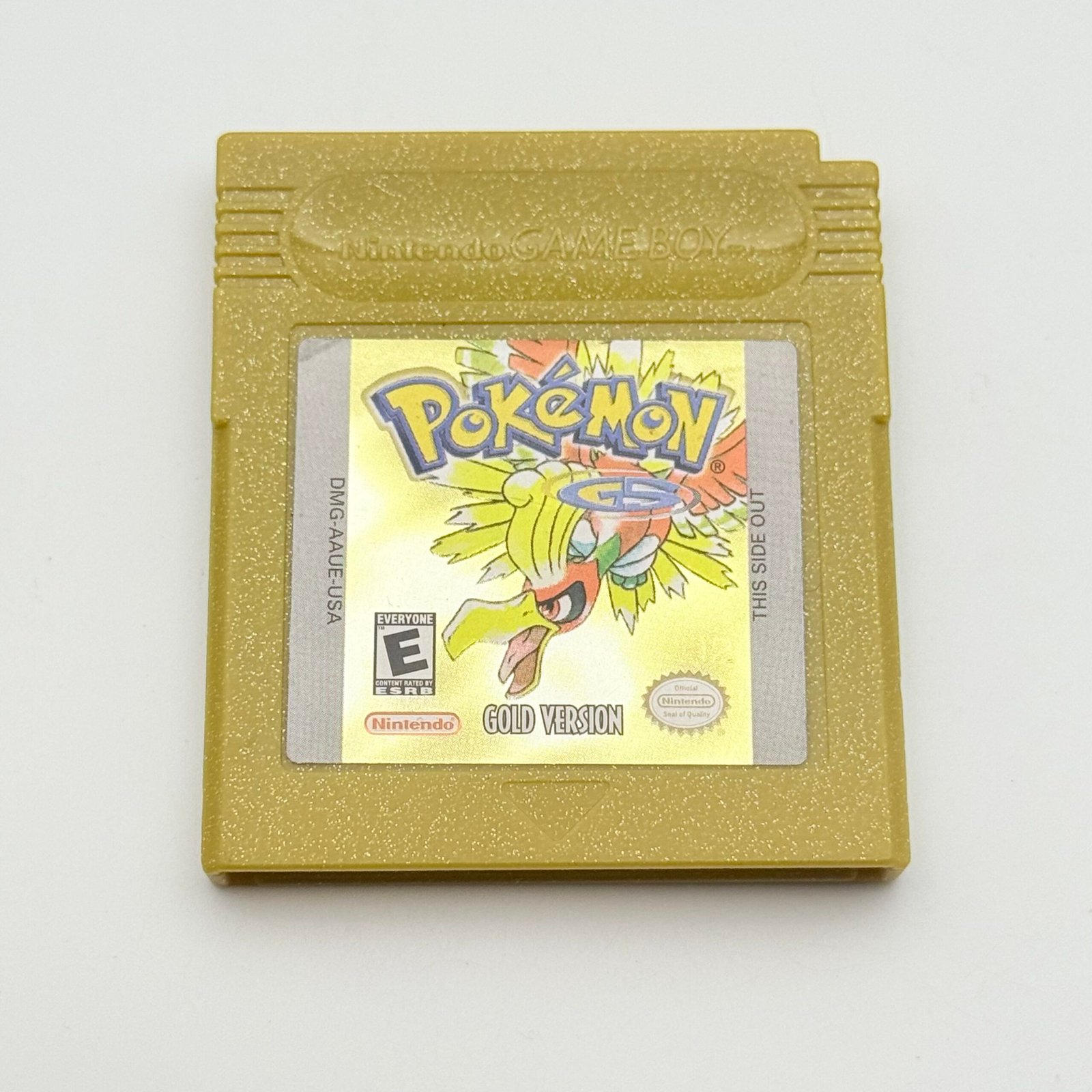 POKÉMON GOLD NINTENDO GAME BOY - ORIGINAL USA - 100% ENGLISH - NEW BATTERY