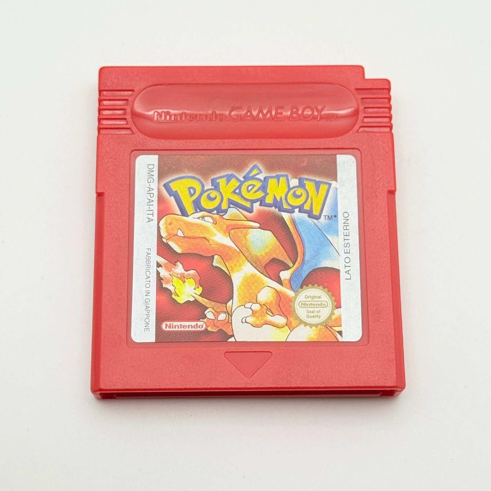 POKÉMON ROSSO GAME BOY - ORIGINALE ITA - BATTERIA ORIGINALE OK- ADESIVO OTTIMO +