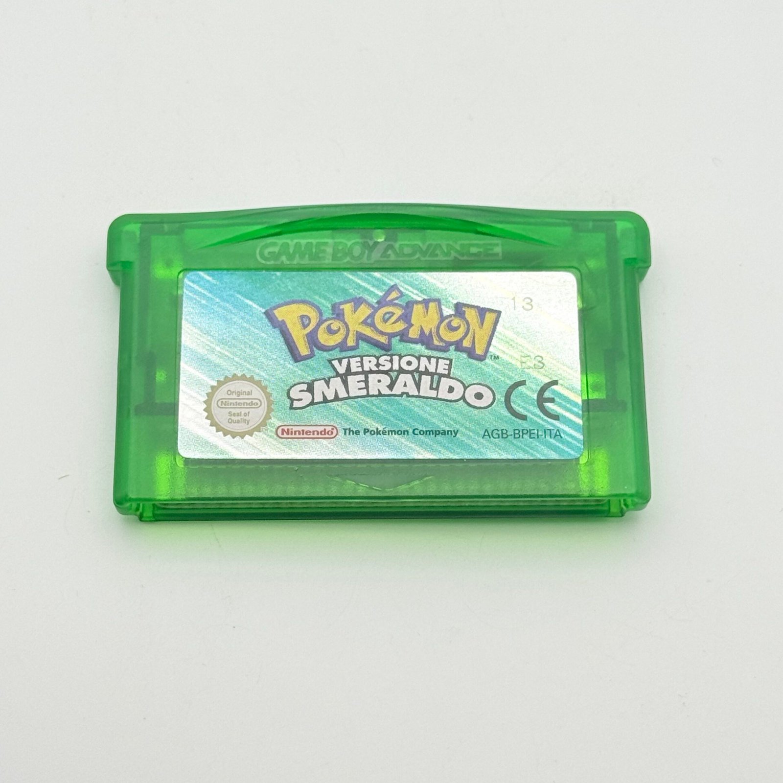 POKÉMON SMERALDO - 100% ORIGINALE E ITALIANO - BATTERIA NUOVA - ADESIVO PERFETTO