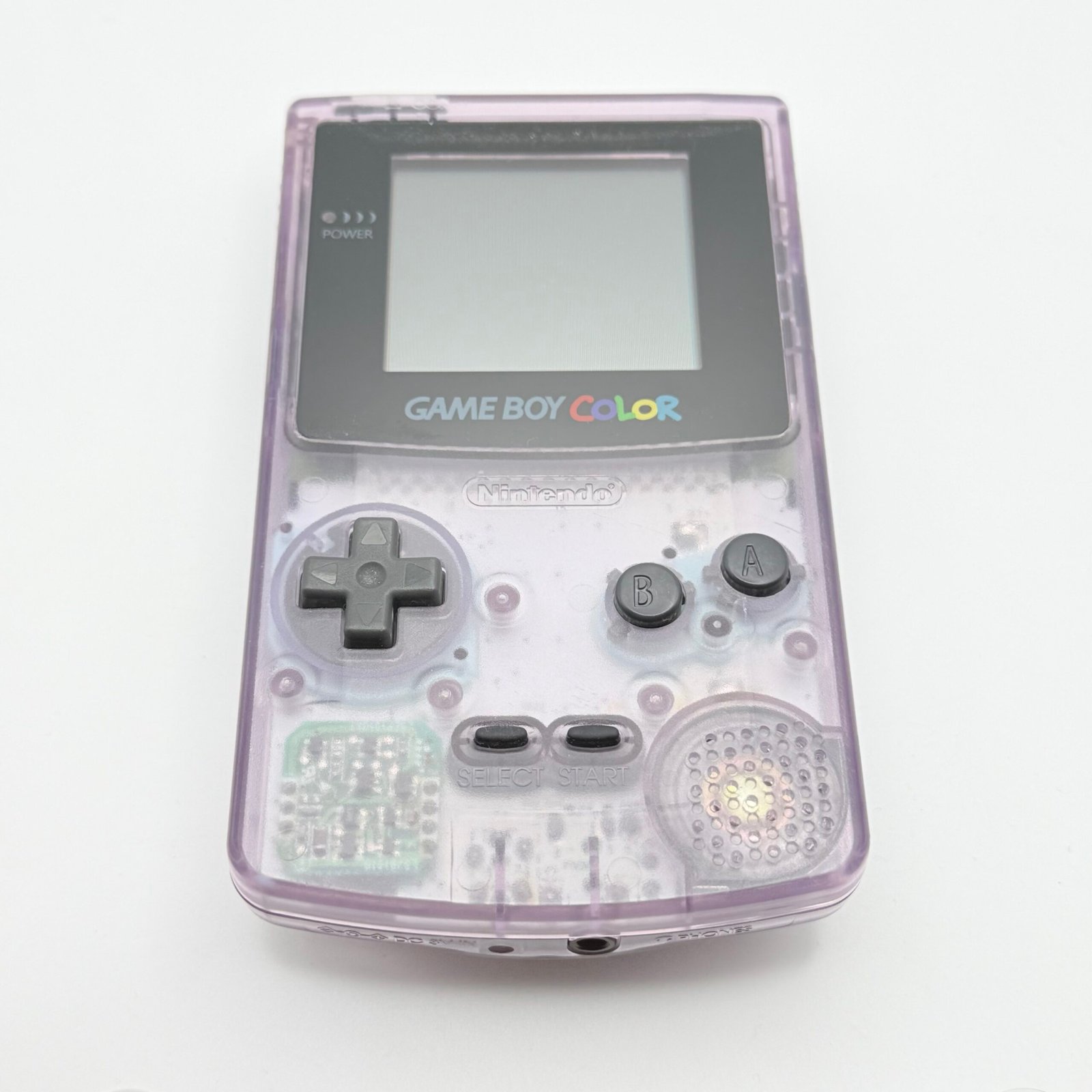 NINTENDO GAME BOY COLOR CLEAR PURPLE - 100% ORIGINALE - TESTATO E FUNZIONANTE
